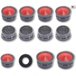 20 Pcs Faucet Aerator 2.2 GPM, ert Faucet Aerators Replacement Parts for B