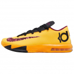 Nike KD 6 Neslystantys, atsparūs dilimui žemi krep&scaron;inio bateliai Unisex Geltoni Juodi IB6903-800 44.5