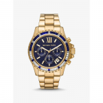 Michael Kors Didelis Everestas su Cirkoniais Aukso Atspalvio Laikrodis MK6971 auksas