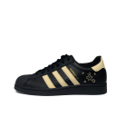 Adidas Originals SUPERSTAR Auksinė Žvaigždė Rhythm Žemi Krep&scaron;inio Batai Unisex Juodi Geltoni EG4959(Komanda551-) 35⅔