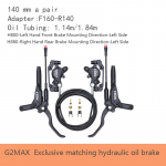 XOD H800/H880 Elektrinio paspirtuko hidraulinis diskinis stabdys KUKirin G2 MAX G2 Master ir kitiems modeliams Elektrinio paspirtuko stabdys G2 MAX