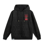 Li Ning X Kinijos Nacionalinio muziejaus bendradarbiavimo Ruyi serija Kinų Naujieji metai Zodiako metai Kinų kultūra Sportas Mada Laisvas gobtuvas Unisex gobtuvai Juoda Pilka AWDV839-5 L