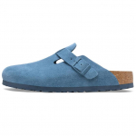 Birkenstock Boston Mink&scaron;to vidpadžio Suede Odos Siauro kirpimo Batai 'Elemental Blue' 1027711 37