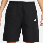 NIKE vyri&scaron;ki sportiniai &scaron;ortai vasariniai austi cargo &scaron;ortai laisvo ir paprasto stiliaus, FB1247-104 L juoda