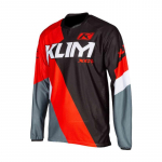 KLIM Downhill Apranga Kalnų Visureigių Motociklų Važiavimo Vyri&scaron;ki Ilgomis Rankovėmis Didelio Dydžio Greitai Džiūstantys Mar&scaron;kinėliai Lenktyniniai Automobiliai L red
