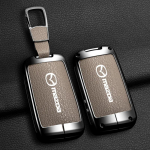 Automobilio rakto dangtelis dėklas laikiklis korpusas apsauga pultelis Mazda 3 Alexa CX30 CX-4 CX5 CX-5 CX8 CX-8 CX-30 CX9 CX-9 raktų pakabuko aksesuarai
