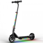 iScooter K2Pro Vaikams Elektrinis paspirtukas 150W Variklis 18V 2.6Ah Baterija 3 Greičiai 5-16KM/H LED &Scaron;viesa Platforma ir Vairas Didžiausia apkrova 70KG Elektrinis paspirtukas Vaikams juoda