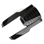 Motociklo galinio sparno prailginimas I&scaron;temptas užpildas Harley Touring Electra Street Road Glide King FLHTCU 1996-2008 Juodas juoda