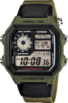 CASIO pasaulio laiko skaitmeninis laikrodis žalias [Casio] AE-1200WHB-3BV (Tarptautinis modelis) gray