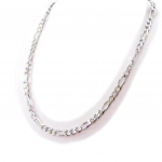 Altesse [I3195] - Collier argent 'Figaro' 45 cm 5 mm