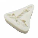 &bdquo;Pasidaryk pats&ldquo; žvakės formos lapelis &bdquo;Fondant&ldquo; silikoninės formos 3D rankdarbiams Tortų dekoravimo įrankis &Scaron;okoladas &bdquo;Gumpaste&ldquo; formelės Dervos molis F1376 rožinė