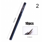 10 vnt. auk&scaron;tos kokybės 0,5 0,38 mm skaidraus skysto ra&scaron;alo rutulinis ra&scaron;iklis, skirtas studentų mokyklos biurui 0.5mm