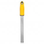 Citrusinių žievelių sūrio tarka nerūdijančio plieno Citrusinių žievelių trintuvė su rankena citrinų žievelė skirta juoda