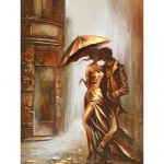 Nuostabios meilės deimantų tapybos mozaika, pilnas apvalus 5D &bdquo;pasidaryk pats&ldquo; deimantinis siuvinėjimas romanti&scaron;ka pora, namų meninis siuvinėjimo kryželiu rinkinys Full Round 20x25CM