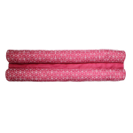 Les Tr&eacute;sors De Lily [A1655] - Boudin de porte double 'Boho' rouge - 80 cm raudona
