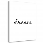 Feeby drobės spaudinys, &bdquo;Letterpress dream&ldquo;.