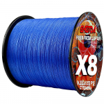 500M 8 sruogų pintas me&scaron;kerės valas, daugiagijinis PE viela X8, itin tvirta 18 22 31 39 43 52 61 78 LB 61lb