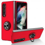 Nekrentantys kieto plastiko sulankstomi dėklai, skirti Samsung Galaxy Z Fold4 Fold 4 5g Fold3 Fold2 Fold 3 2 Kickstand Phone Bag for Samsung Z Fold 4 juoda