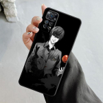 Anime Death Note L lengvas dėklas, skirtas Xiaomi Redmi Note 11t 11s 11 10 8 Pro 9 9s 9t 8t, skirtas Mi 10 8 9a 9c 10c 12c K40 K60 For Redmi Note11T 5G