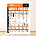 Treniruočių diagramos menas Sieninis plakatas Spausdinti Namų dekoras Kultūrizmas Sporto salė Sportas Fitnesas Hantelių plakatas Kettlebell Workout Exercise 40cm&times;60cm NoFrame
