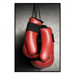 Graffiti bokso pir&scaron;tinės Dekoravimas Sienų pie&scaron;inys Sportas Plakatas Drobės Tapyba Svetainės sienų meno spaudiniai &scaron;iuolaikiniam namų dekorui Cuadros 21cm&times;30cm NoFrame