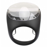 Universalus 7 colių priekinių žibintų vairo korpusas, priekinis stiklas Cafe Racer, skirtas Dyna Sportster 1200 883 FLHT