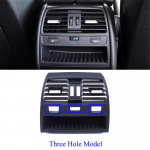 Galinio oro kondicionieriaus (AC) grotelių angos dangtelio pakeitimas BMW 7 serijai F01 F02 730 735 740 2010-2017 Rear-Three Holes