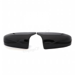 For BMW X5 X6 E70 E71 high-end black rearview mirror cover X5 E70 X6 E71 replacement car rearview mirror cover 2008 -