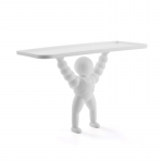 Astronautų modeliavimas prie sienos tvirtinamos vonios lentynos lentynos du&scaron;o kabinamas krep&scaron;elis &scaron;ampūno laikiklis WC virtuvės prieskonių laikymo lentyna balta