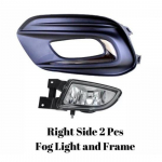 Rūko žibintas ir rėmas Fiat Egea Dodge Neon priedų rinkinys kairysis de&scaron;inysis 735649286 735649286 51775550 51775551 Auk&scaron;ta kokybė