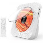 Ne&scaron;iojamas &bdquo;Bluetooth&ldquo; muzikos CD grotuvas &ndash; stalinis daugiafunkcis &bdquo;Kpop&ldquo; kompaktinių diskų grotuvas su &bdquo;HiFi&ldquo; garso garsiakalbiais, konfigūruojamas LED ekranas, nuotolinio valdymo pultas