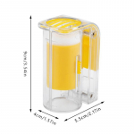 Nauja plastikinė kempinė bičių karalienės žymėjimo gaudyklė žymeklis buteliukas sodo bitininko įrankis