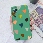 Skirta Xiaomi 10 11 12 13 Lite 10T 11T 12T 12S Ultra 11X Pro Dėklai Fashion Love Heart Camera Protection Square Skystas silikonas, skirtas Xiaomi buferiui Xiaomi Mi 11i