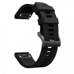 20 mm silikoninis dirželis skirtas &bdquo;Garmin Fenix ​​5S 6S 7S&ldquo; greito atsegimo apyrankei, skirtas &bdquo;Garmin Instinct 2S&ldquo; i&scaron;maniojo laikrodžio apyrankei juoda