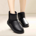 Plius Velvet Neper&scaron;lampami sniego batai trumpi apatiniai apatiniai rudeniniai žieminiai &scaron;ilti batai moterims