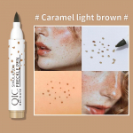 Fake Fake Freckles Pen Natūralus vandeniui atsparus korektorius ilgalaikiam vaizdui Dot Spot Pen Makep Tool Kosmetika 01