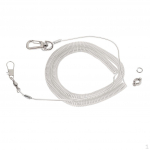 Elastingos grandinės pavadėlio virvė prakti&scaron;ka papūga anklet pauk&scaron;tis 10 m ir 5 m, 6 dydis
