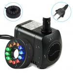 15W 800L/H 12LED mini akvariumo tvenkinių panardinamasis fontanas vandens siurblys EU