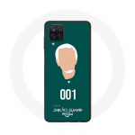 Coque Samsung Galaxy A12 Squid Game Oh Il nam Num&eacute;ro 001