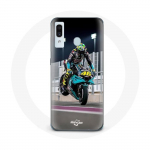 Coque pour Samsung Galaxy A20 Valentino Rossi Pilote de vitesse moto