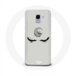 Coque pour Samsung Galaxy J6 2018 Moon Knight Batman Saison 1 Yeux en col&egrave;re