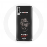 Coque pour Samsung Galaxy A70 La casa de papel El profesor split Money Heist saison 5