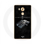 Coque pour Huawei Mate 8 Game of Thrones Saison 8 Le Tr&ocirc;ne de Fer La maison Stark Logo L'hiver arriv