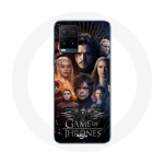 Coque pour Vivo Y21s 2021 / Y21 2021 Game of Thrones Saison 8 Le Tr&ocirc;ne de Fer L'affiche de L'&eacute;quipage Logo Aigle Gris juoda