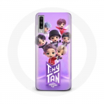 Coque pour Samsung Galaxy A70 BTS TinyTAN Animation Affiche RM Jin Suga J-Hope Jimin Jungkook Et V