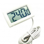 LCD skaitmeninis termometras akvariumo vandens temperatūros matuoklis su vandeniui atspariu zondu 1M