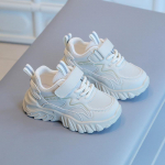 Vaiki&scaron;ki sportbačiai pavasario ir rudens nauji berniukų batai tėčiui Neslystantys mergaičių maži balti batai mink&scaron;tu padu kūdikių laisvalaikio batai 21 pilka