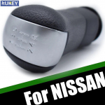 5 Speed MT Car Gear Shift Knob For Nissan Qashqai J10 X-trail 06-13 Manual Gear shift Shifter Lever Stick Pen Arm Head Ball gray