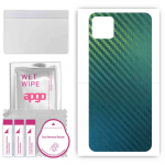 apgo Protective Skin Sticker for the back compatible with Cubot X20, Wrap Film, Foil, Vinyl - Pattern Carbon Chameleon CAKA1