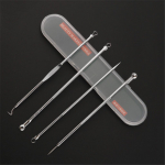 4PCS ink&scaron;tirų &scaron;alinimo įrankis Nosies veido valymo priemonė sidabras